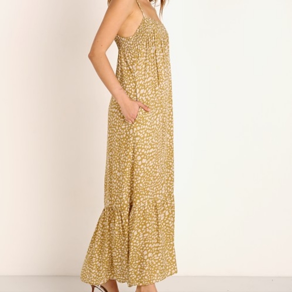Show Me Your Mumu Anaya Desert Cheetah Maxi‎ Dress - Picture 2 of 9